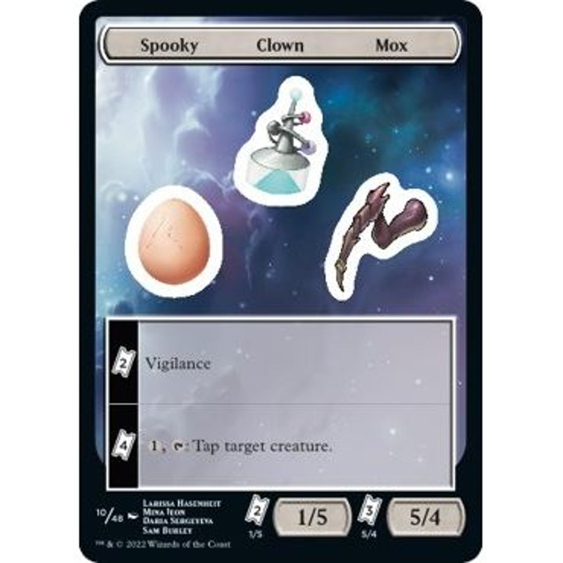 Image for Spooky Clown Mox (10) (UNF) - Magic: The Gathering