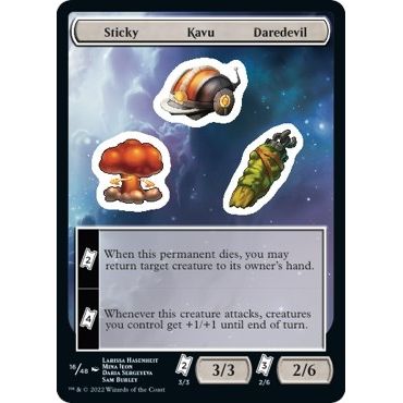 Image for Sticky Kavu Daredevil (16) (UNF) - Magic: The Gathering