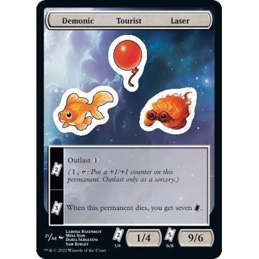 Image for Demonic Tourist Laser (21) (UNF) - Magic: The Gathering