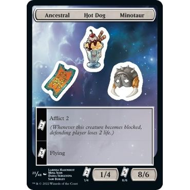 Image for Ancestral Hot Dog Minotaur (23) (UNF) - Magic: The Gathering