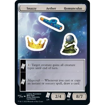 Image for Snazzy Aether Homunculus (26) (UNF) - Magic: The Gathering
