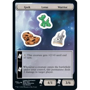 Image for Geek Lotus Warrior (32) (UNF) - Magic: The Gathering