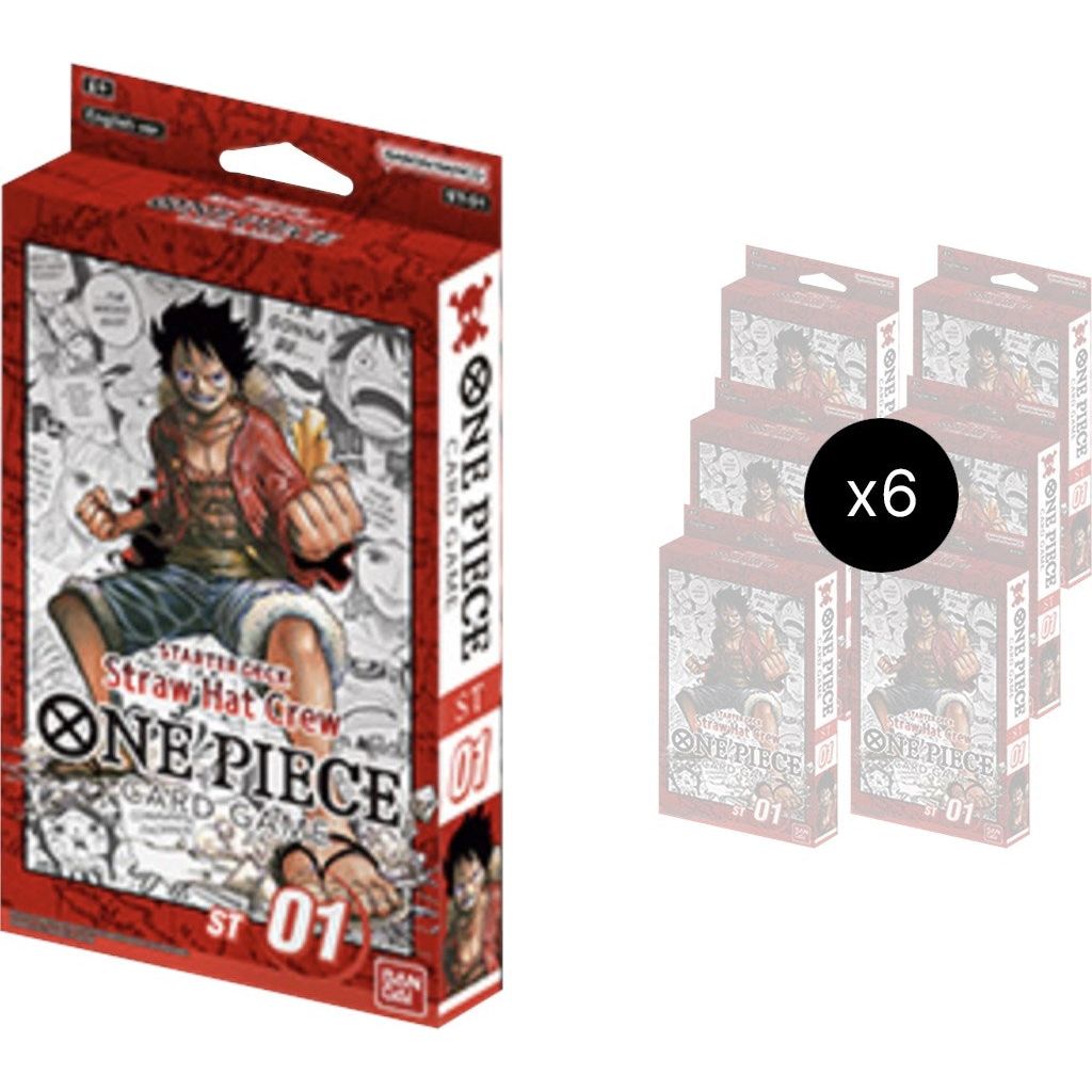 Image for Starter Deck 1: Straw Hat Crew Display - One Piece Card Game