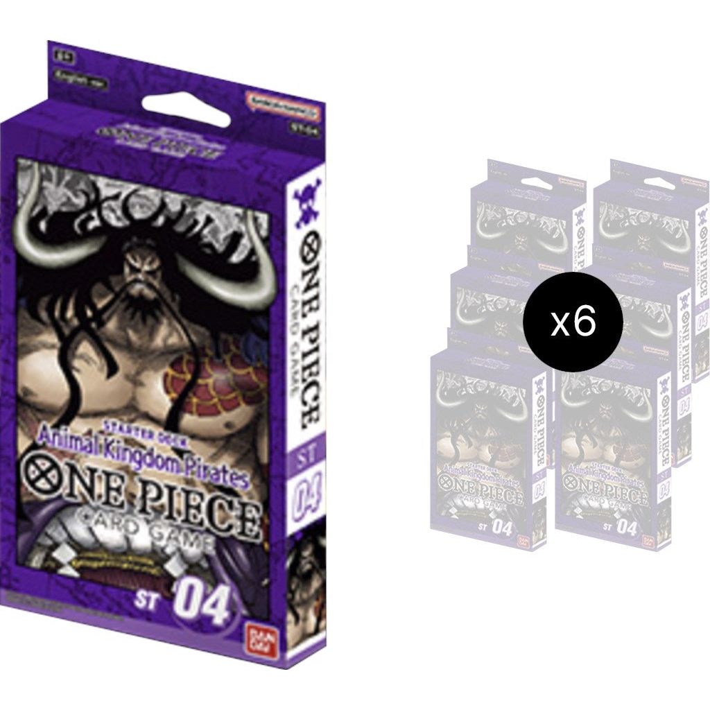 Image for Starter Deck 4: Animal Kingdom Pirates Display - One Piece Card Game