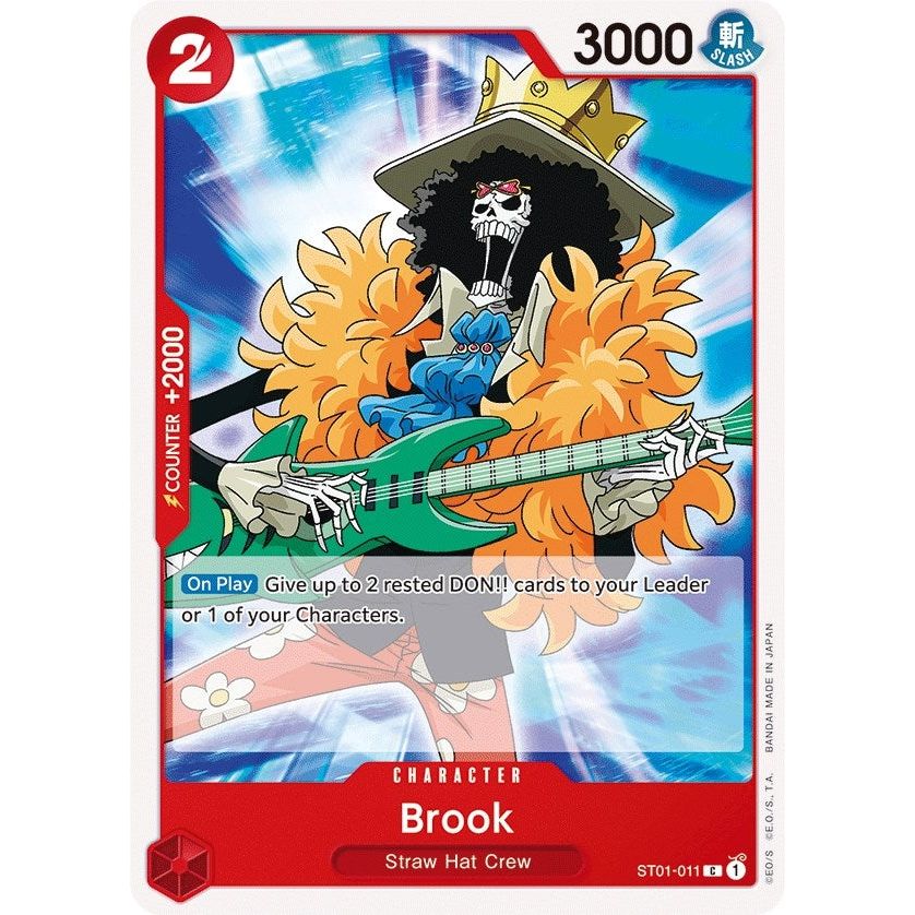 Image for Brook (ST01-011) (ST-01) - One Piece Card Game