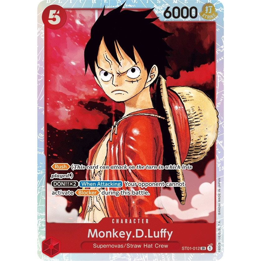 Image for Monkey.D.Luffy (012) (ST01-012) (ST-01) - One Piece Card Game
