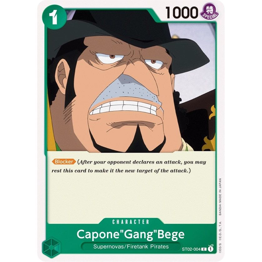 Image for Capone"Gang"Bege (ST02-004) (ST-02) - One Piece Card Game