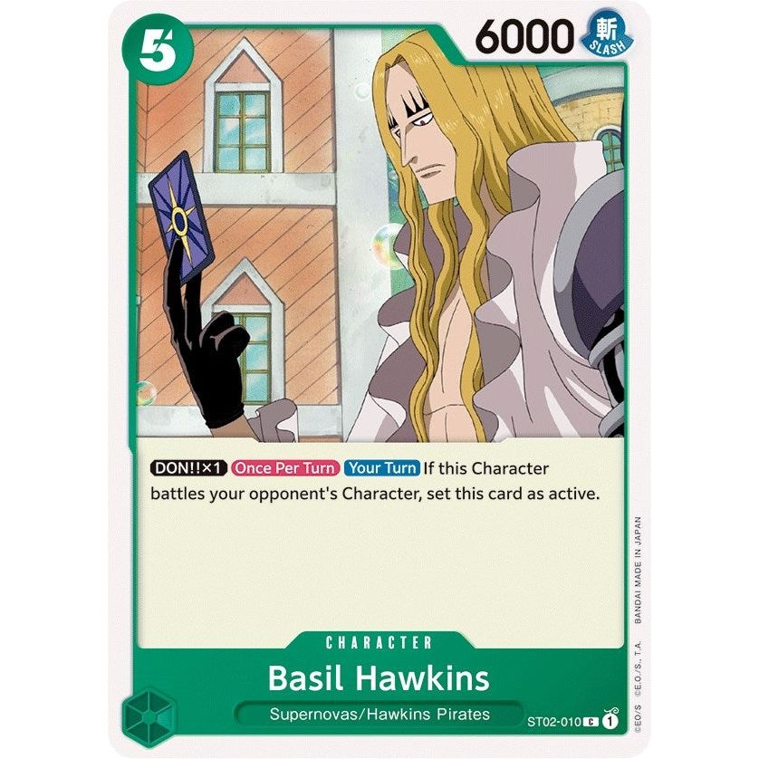 Image for Basil Hawkins (ST02-010) (ST-02) - One Piece Card Game