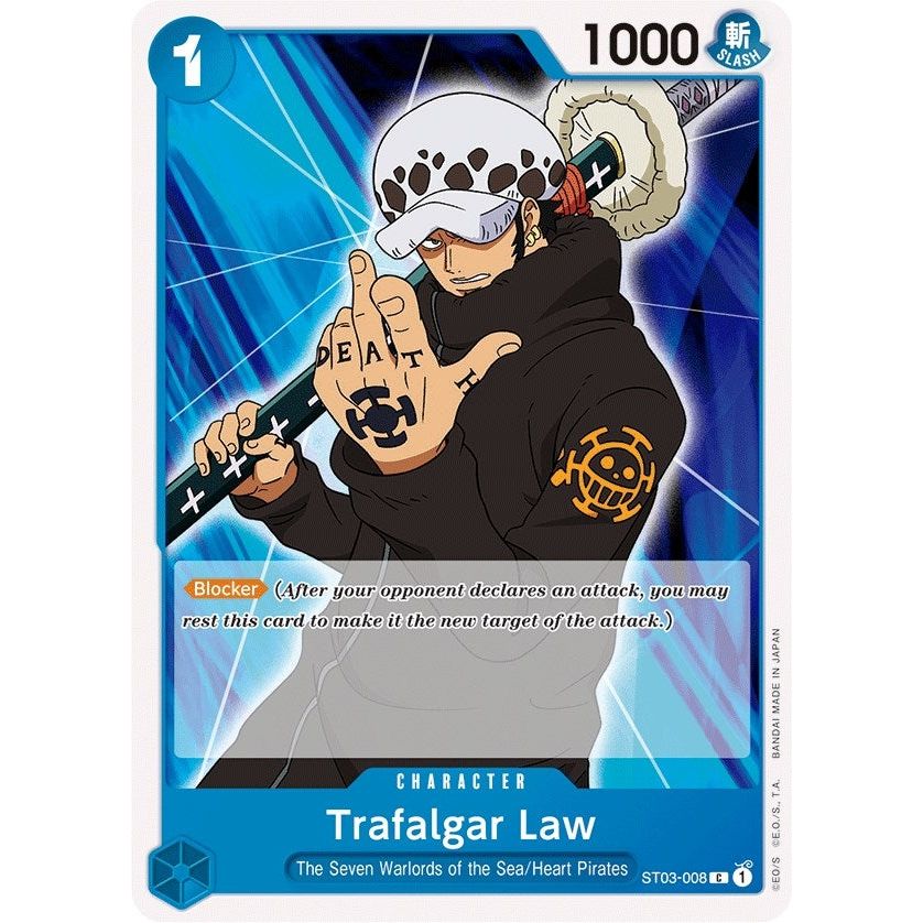 Image for Trafalgar Law (ST03-008) (ST-03) - One Piece Card Game