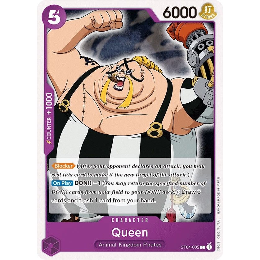 Image for Queen (ST04-005) (ST-04) - One Piece Card Game