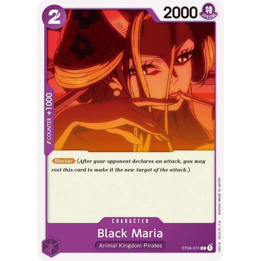 Image for Black Maria (ST04-011) (ST-04) - One Piece Card Game