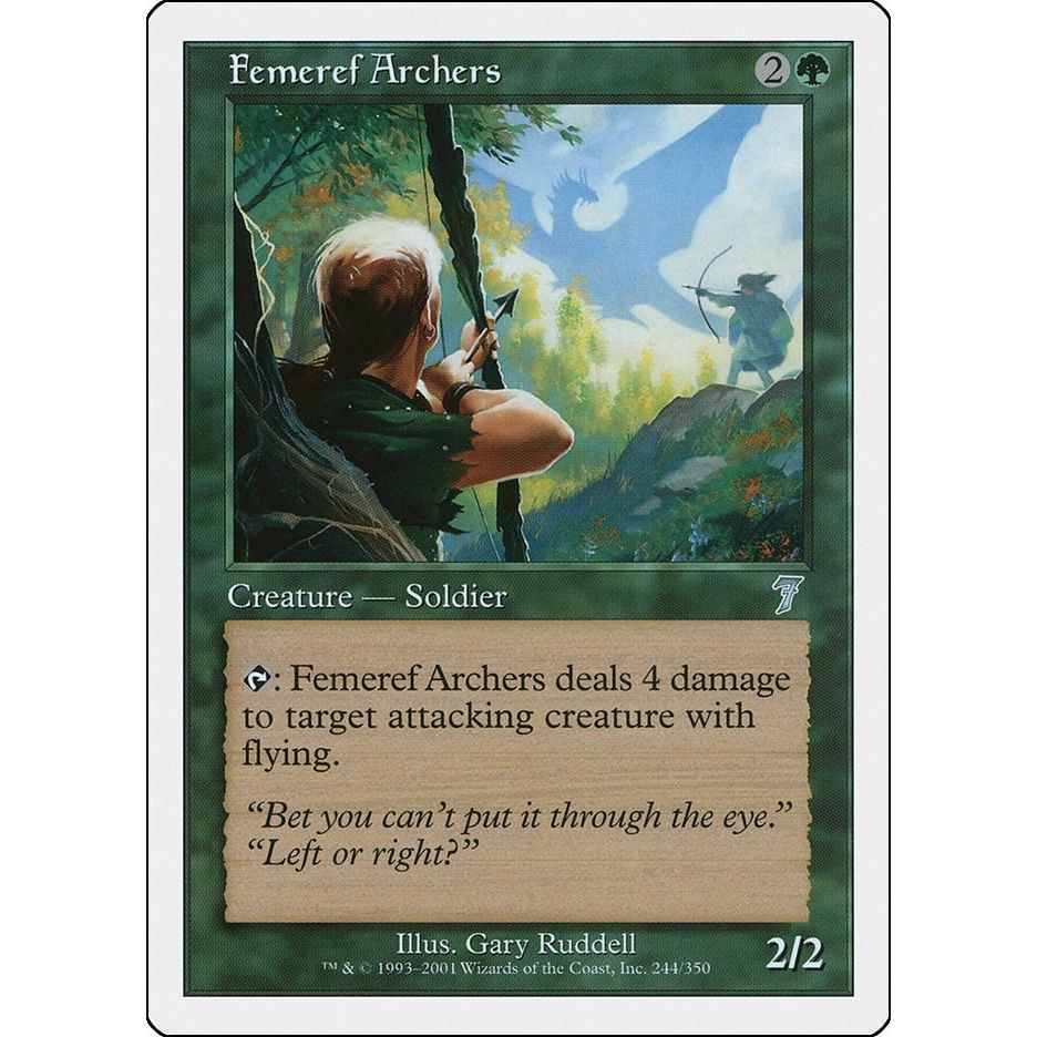 Image for Femeref Archers (244) (7ED) - Magic: The Gathering