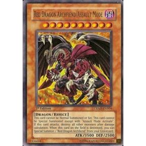 Image for Red Dragon Archfiend/Assault Mode (CRMS-EN004) (CRMS) - YuGiOh