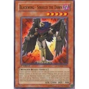 Image for Blackwing - Sirocco the Dawn (CRMS-EN010) (CRMS) - YuGiOh
