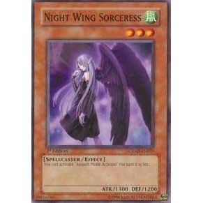 Image for Night Wing Sorceress (CRMS-EN025) (CRMS) - YuGiOh