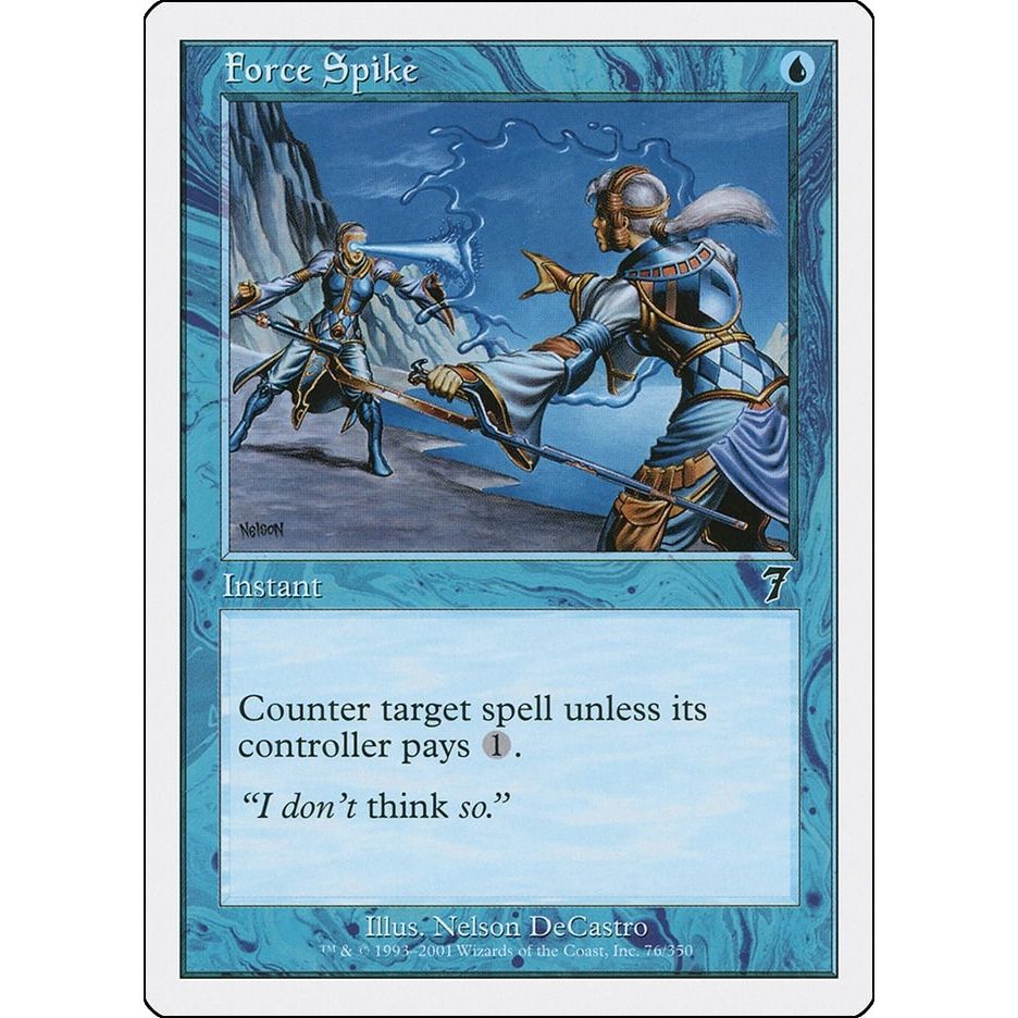 Image for Force Spike (76) (7ED) - Magic: The Gathering