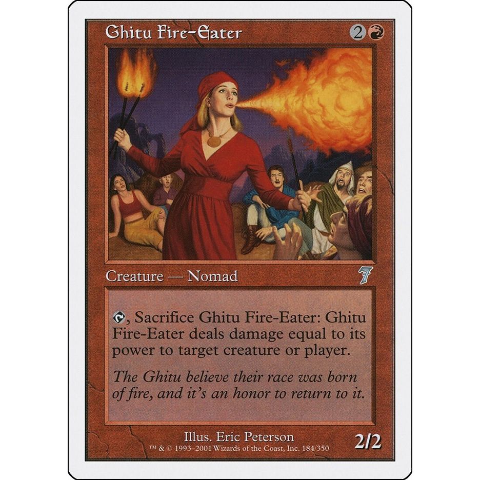Image for Ghitu Fire-Eater (184) (7ED) - Magic: The Gathering