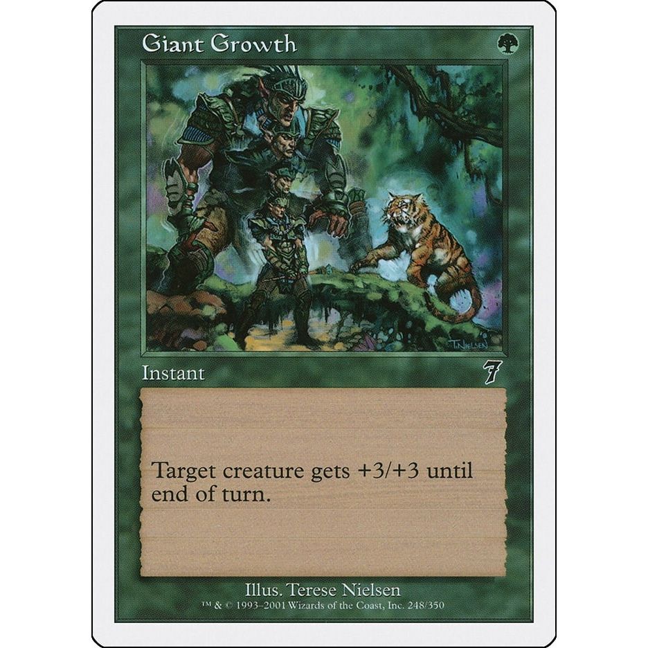 Image for Giant Growth (248) (7ED) - Magic: The Gathering
