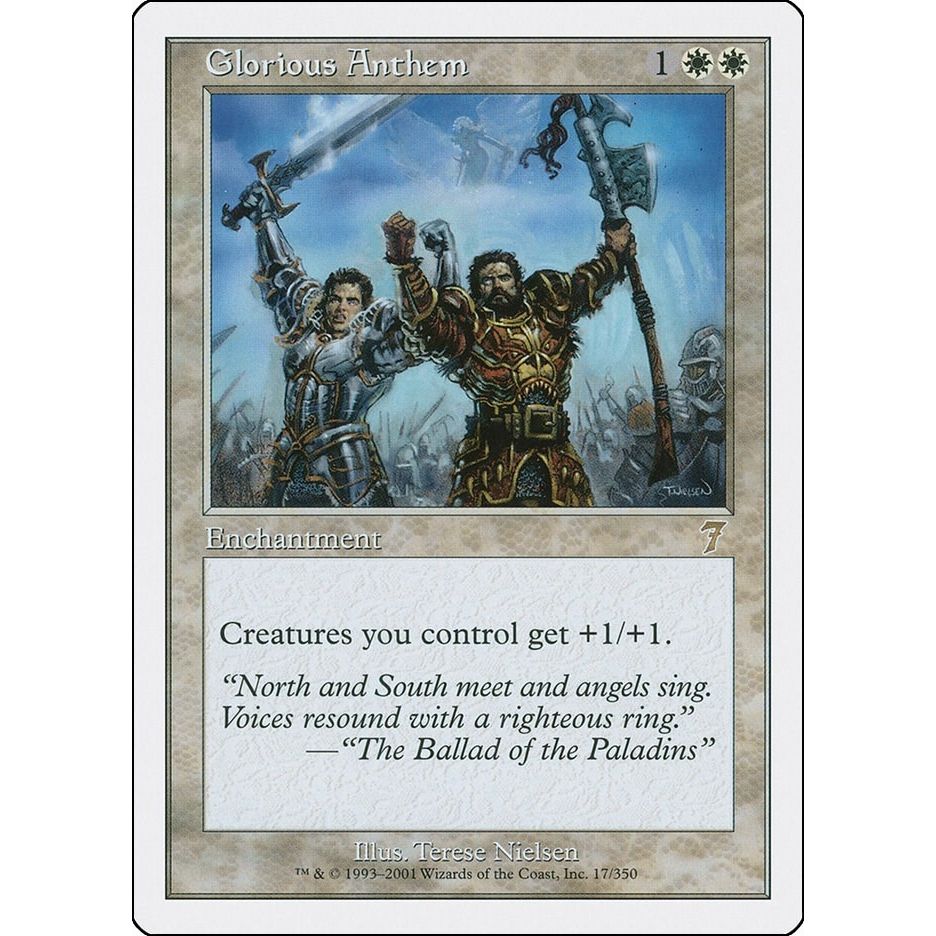 Image for Glorious Anthem (17) (7ED) - Magic: The Gathering