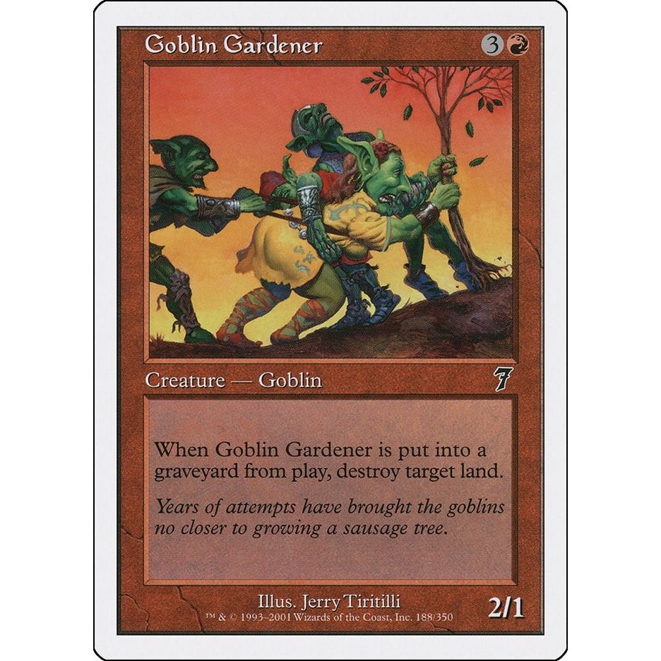 Image for Goblin Gardener (188) (7ED) - Magic: The Gathering