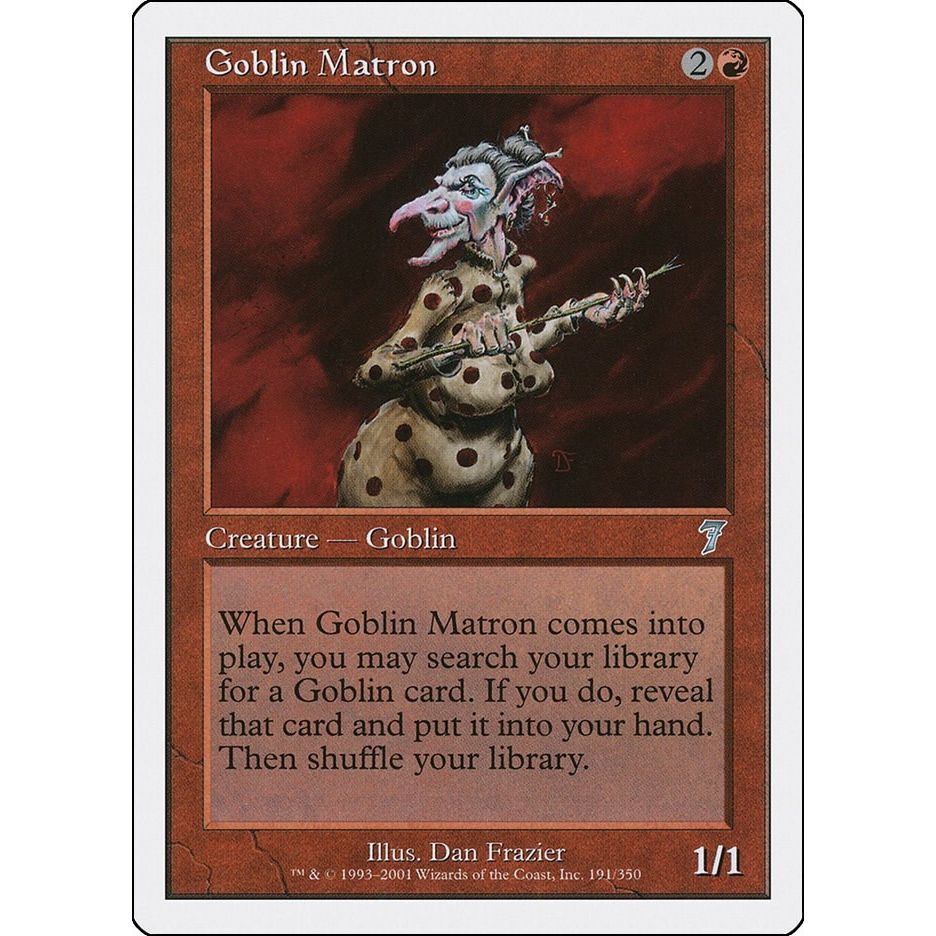 Image for Goblin Matron (191) (7ED) - Magic: The Gathering