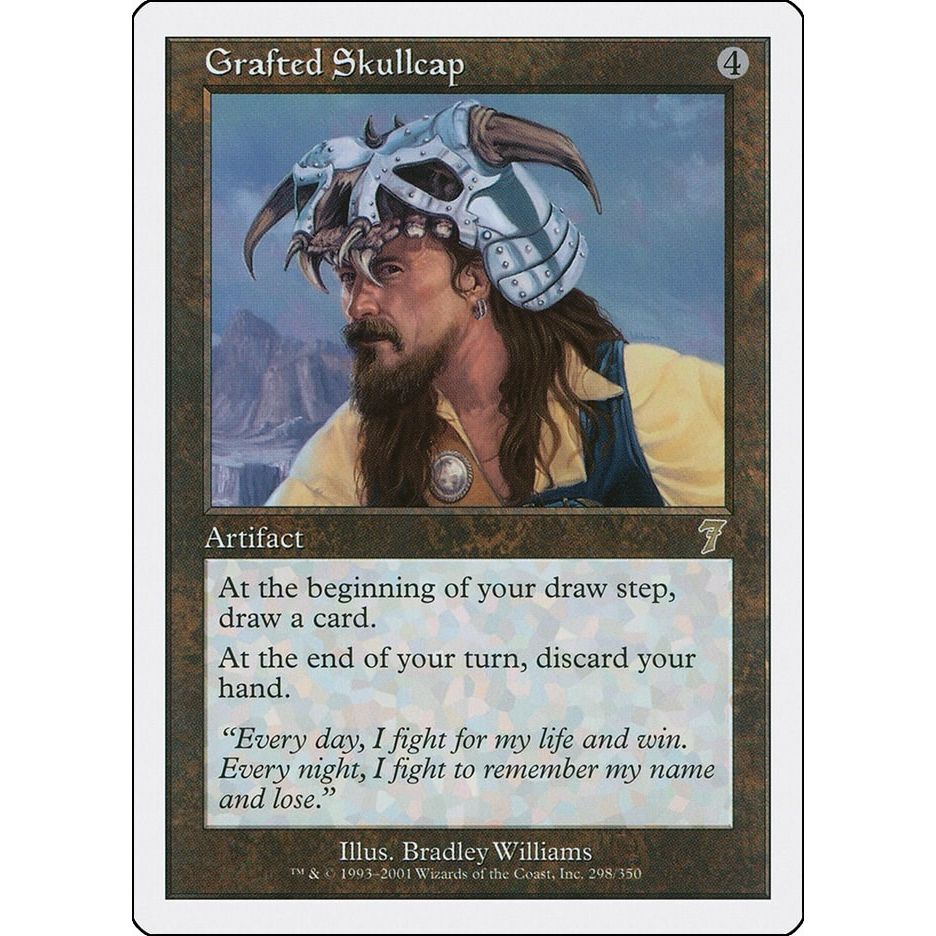Image for Grafted Skullcap (298) (7ED) - Magic: The Gathering