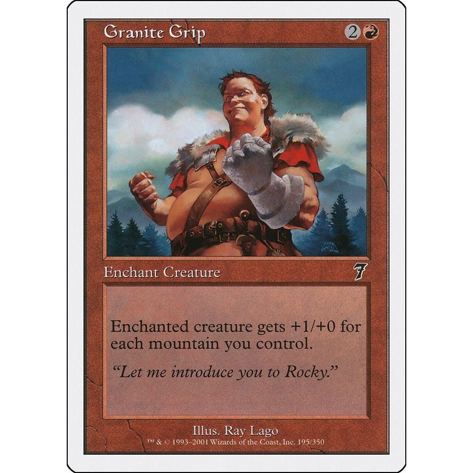 Image for Granite Grip (195) (7ED) - Magic: The Gathering