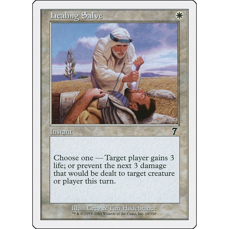Image for Healing Salve (18) (7ED) - Magic: The Gathering