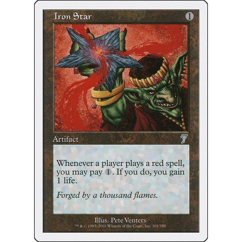 Image for Iron Star (301) (7ED) - Magic: The Gathering