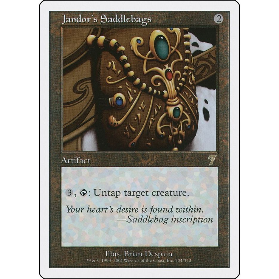 Image for Jandor's Saddlebags (304) (7ED) - Magic: The Gathering