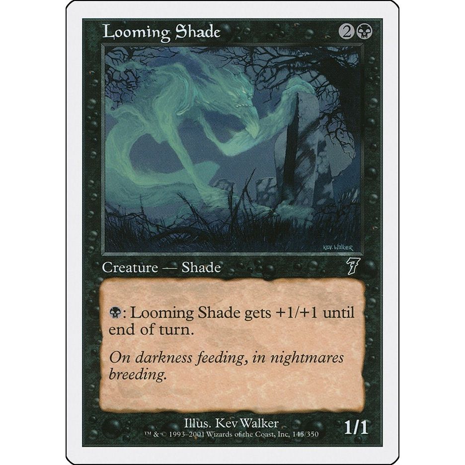 Image for Looming Shade (145) (7ED) - Magic: The Gathering