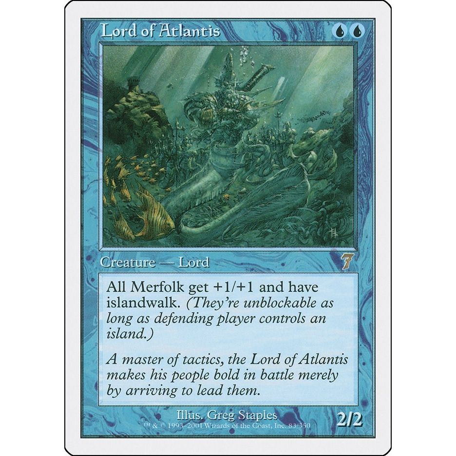 Image for Lord of Atlantis (83) (7ED) - Magic: The Gathering