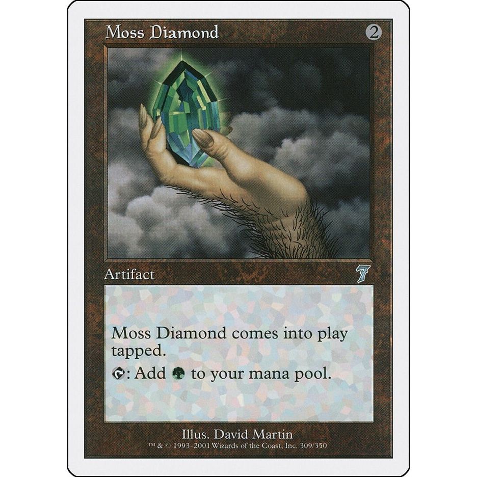 Image for Moss Diamond (309) (7ED) - Magic: The Gathering