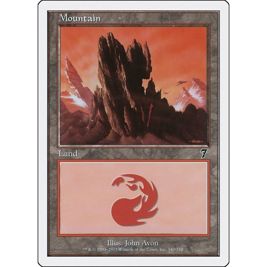 Image for Mountain (340) (340) (7ED) - Magic: The Gathering