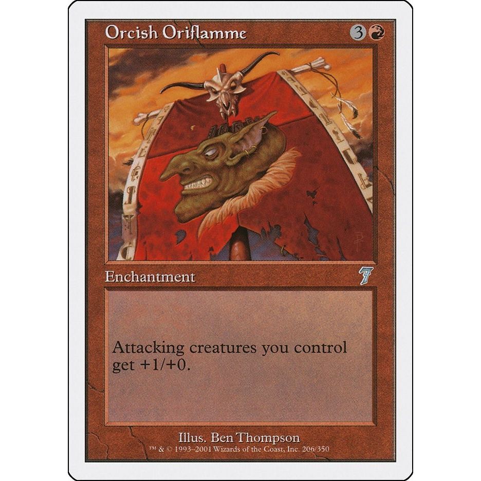 Image for Orcish Oriflamme (206) (7ED) - Magic: The Gathering
