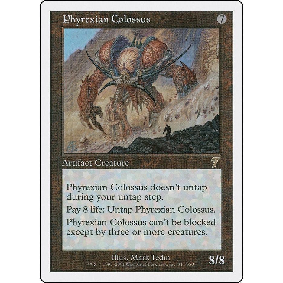 Image for Phyrexian Colossus (311) (7ED) - Magic: The Gathering