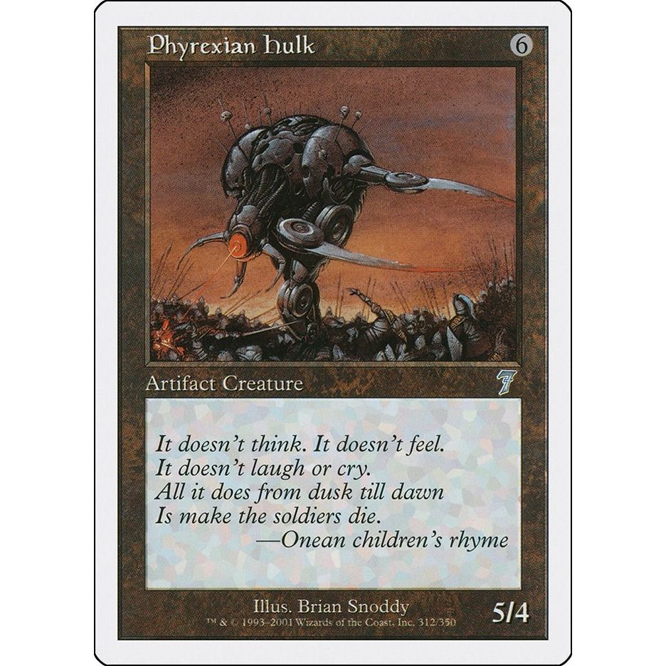 Image for Phyrexian Hulk (312) (7ED) - Magic: The Gathering