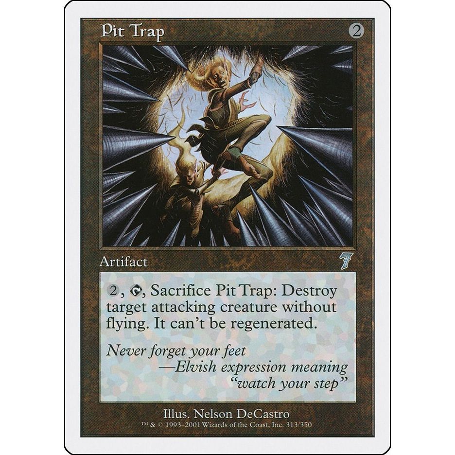 Image for Pit Trap (313) (7ED) - Magic: The Gathering