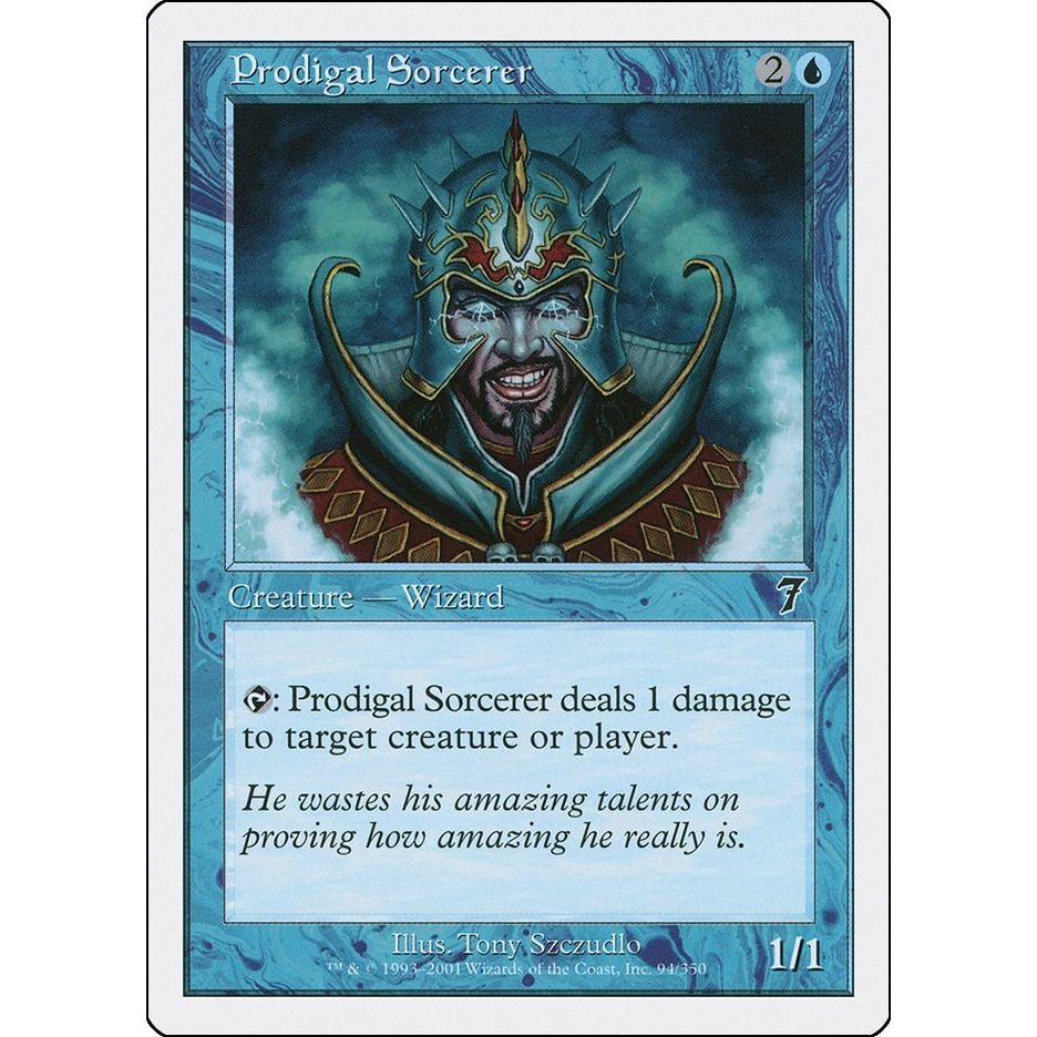 Image for Prodigal Sorcerer (94) (7ED) - Magic: The Gathering