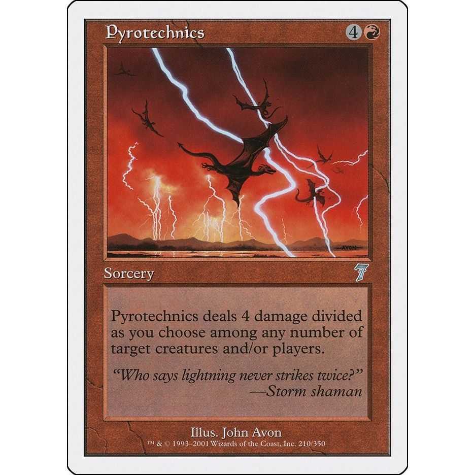 Image for Pyrotechnics (210) (7ED) - Magic: The Gathering