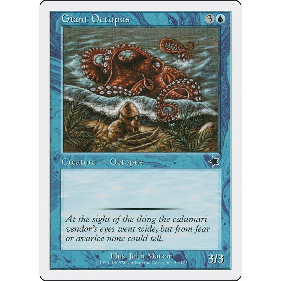 Image for Giant Octopus (39) (S99) - Magic: The Gathering