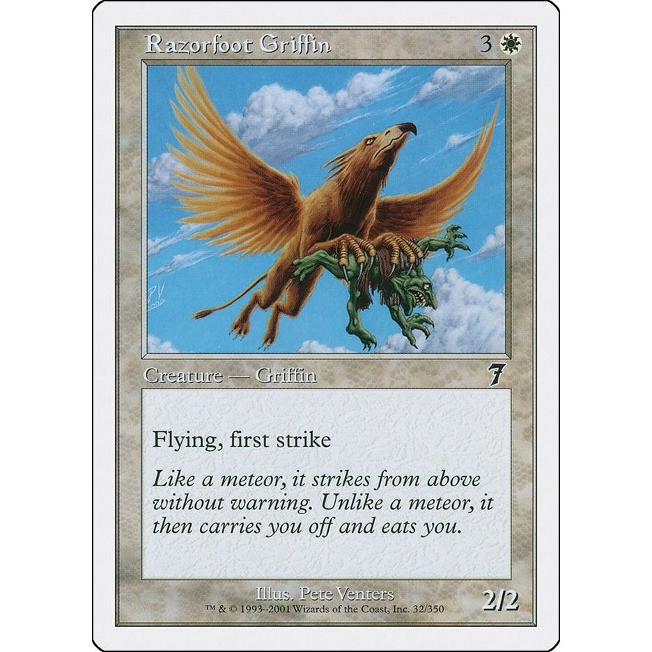 Image for Razorfoot Griffin (32) (7ED) - Magic: The Gathering