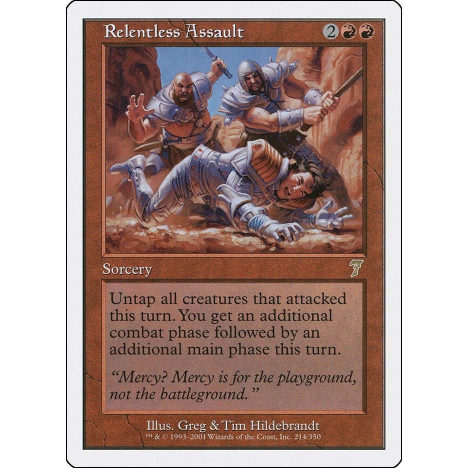 Image for Relentless Assault (214) (7ED) - Magic: The Gathering