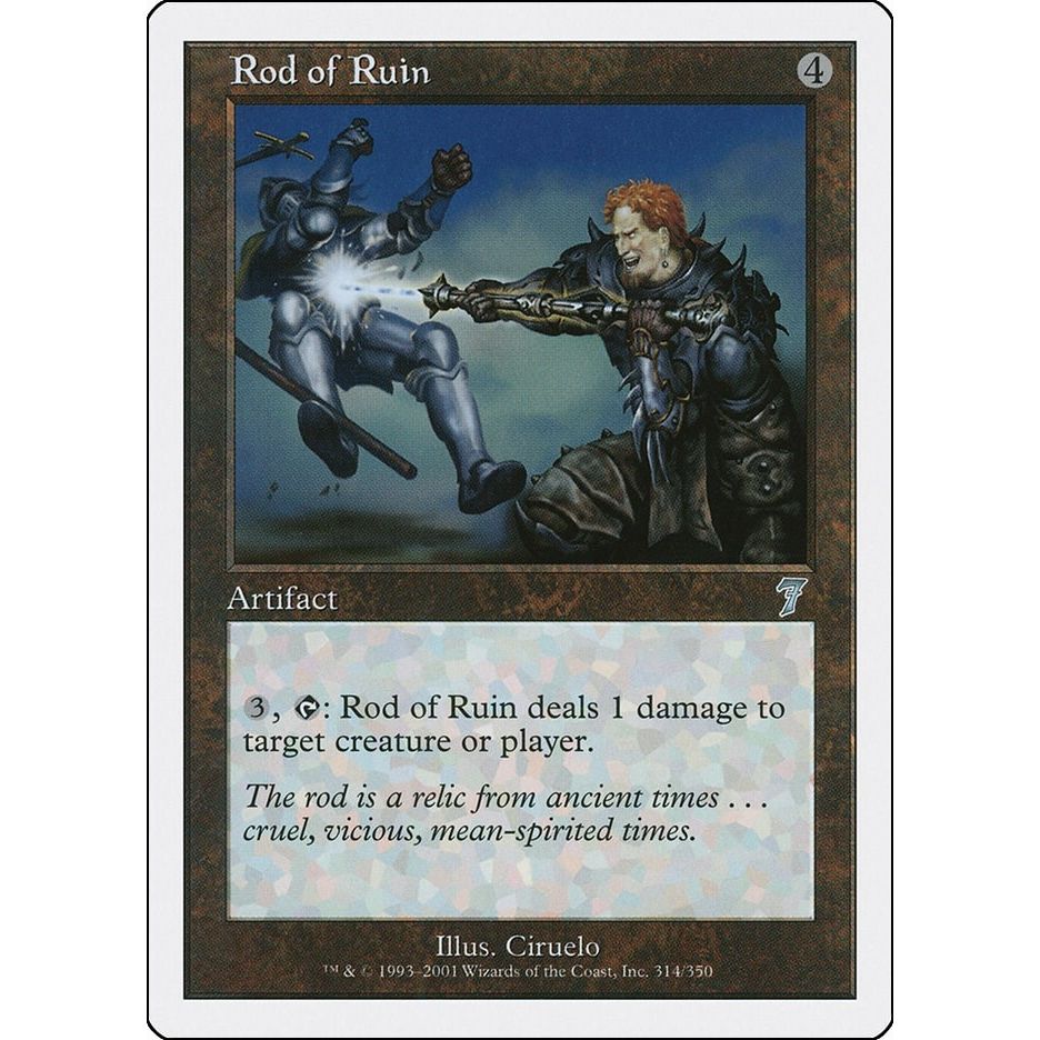 Image for Rod of Ruin (314) (7ED) - Magic: The Gathering