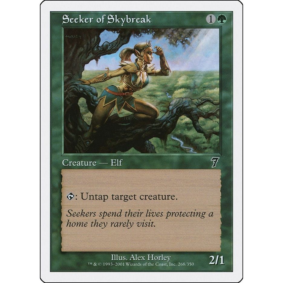 Image for Seeker of Skybreak (268) (7ED) - Magic: The Gathering