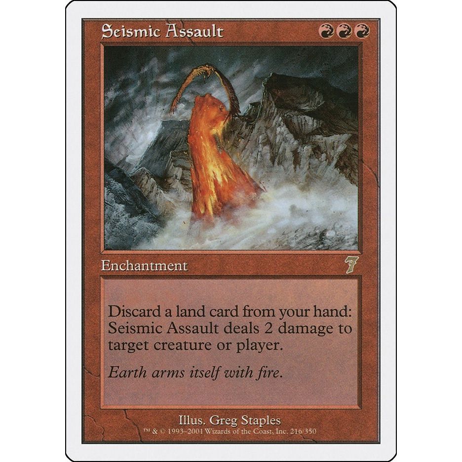 Image for Seismic Assault (216) (7ED) - Magic: The Gathering