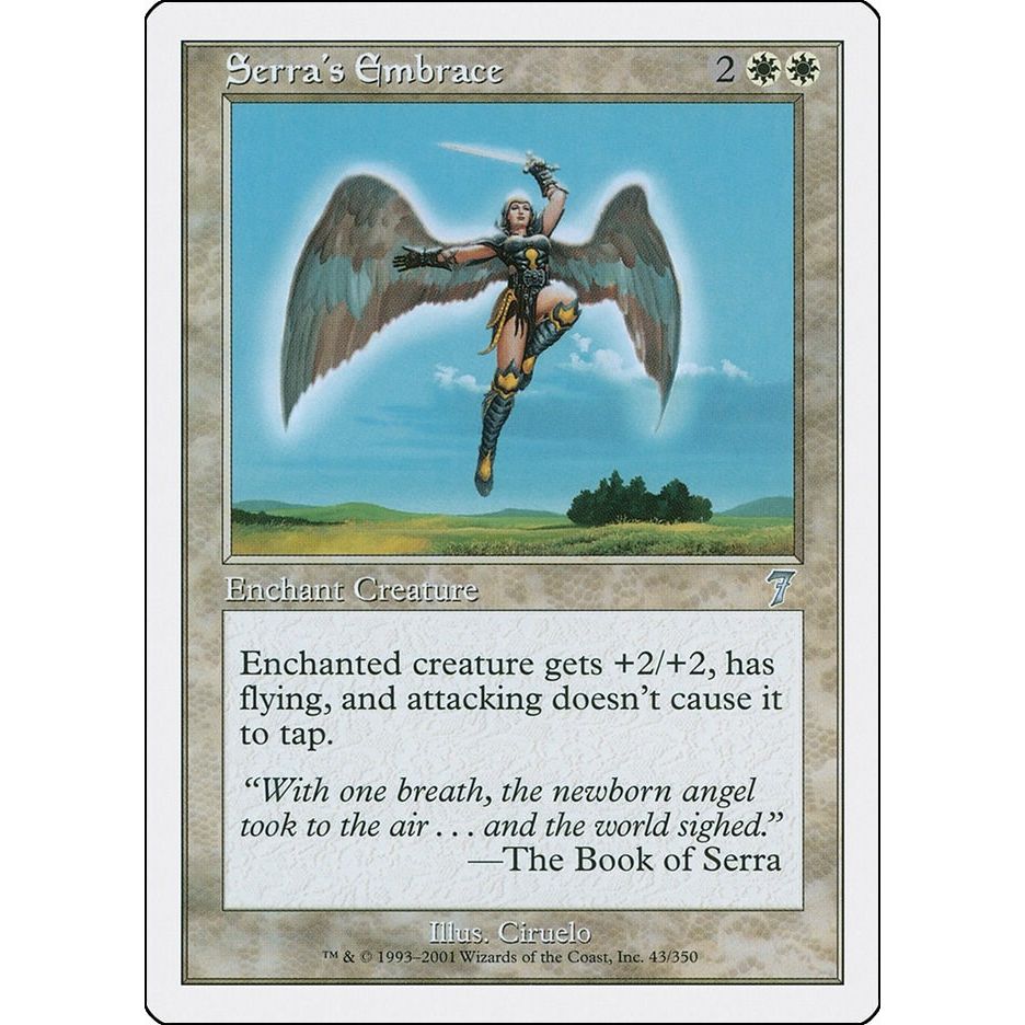 Image for Serra's Embrace (43) (7ED) - Magic: The Gathering