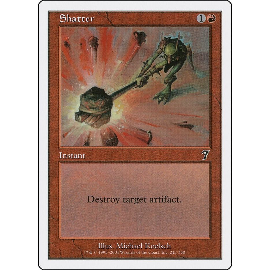 Image for Shatter (217) (7ED) - Magic: The Gathering