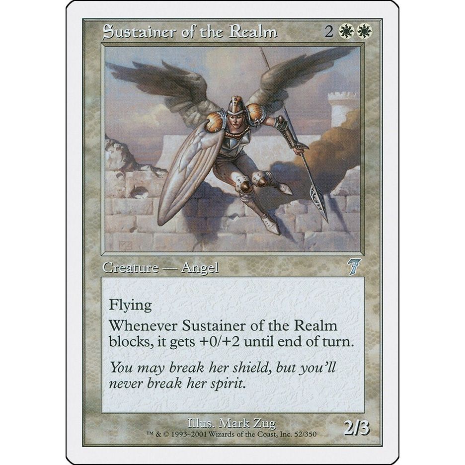Image for Sustainer of the Realm (52) (7ED) - Magic: The Gathering