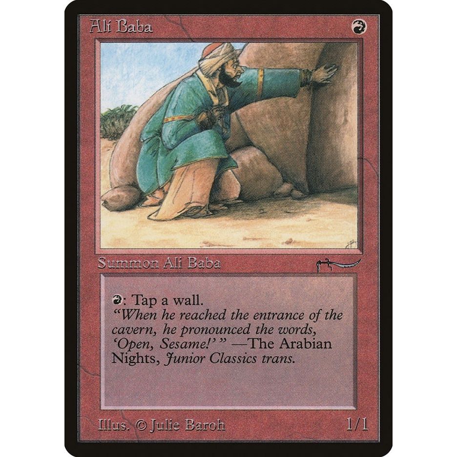 Image for Ali Baba (ARN) - Magic: The Gathering